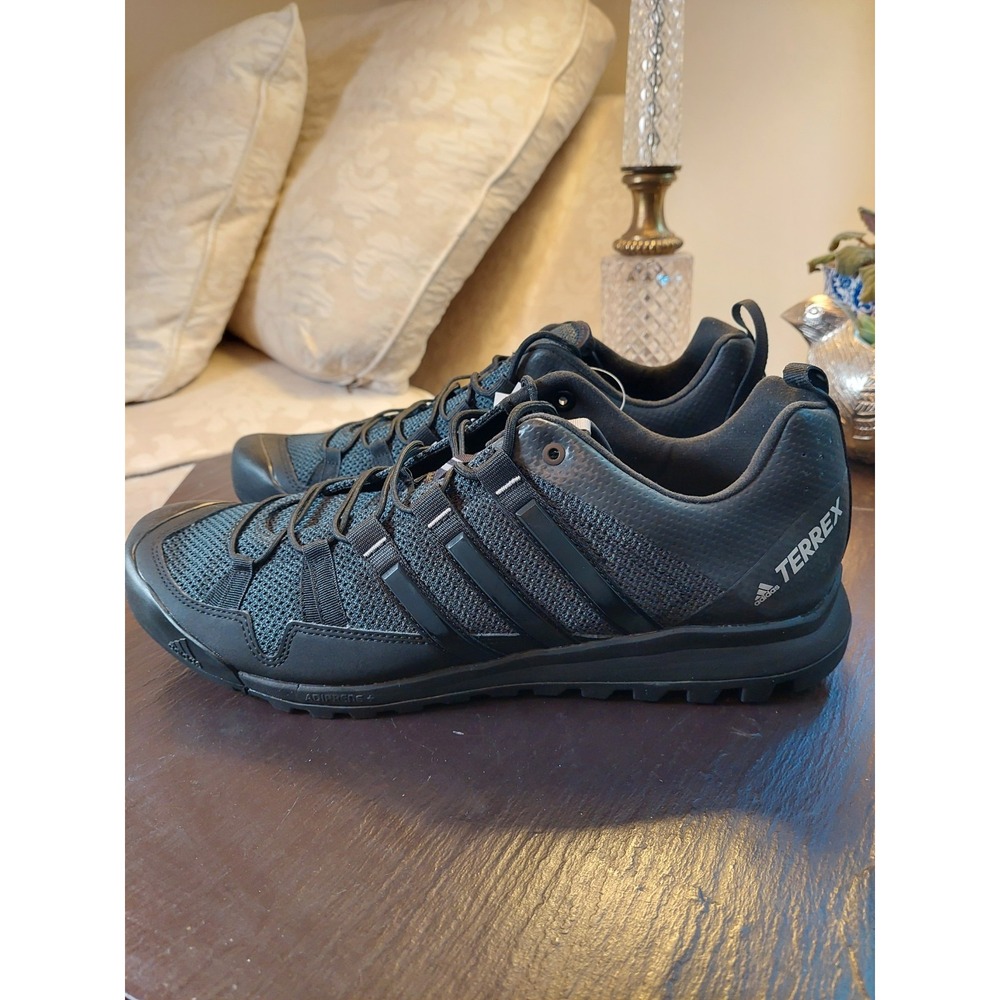 adidas Men's Terrex Solo Outdoor Trail Running Shoes Dark Grey US 12 NEW! $150 - Picture 5 of 12